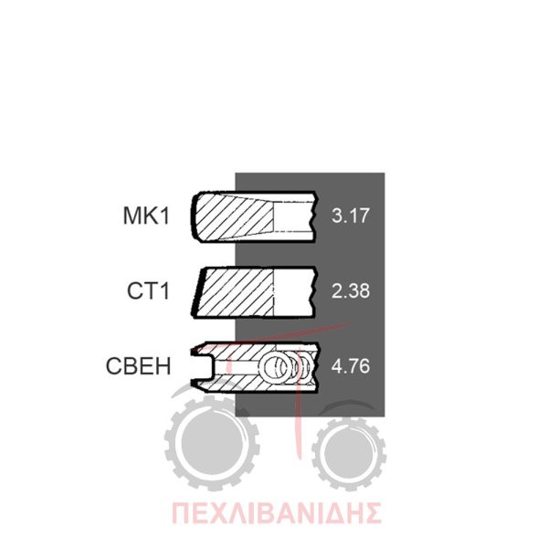Ελατήρια κινητήρα Perkins 236-398