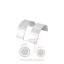 Ζεύγος κουζινέτα βάσης STD SISU Massey Ferguson 5465-5475-6400