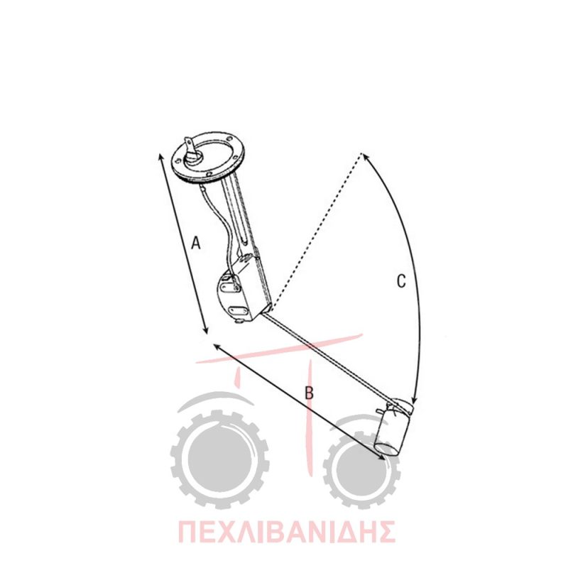 Φλοτέρ πετρελαίου Massey Ferguson 340-342-350-352-355-360-362