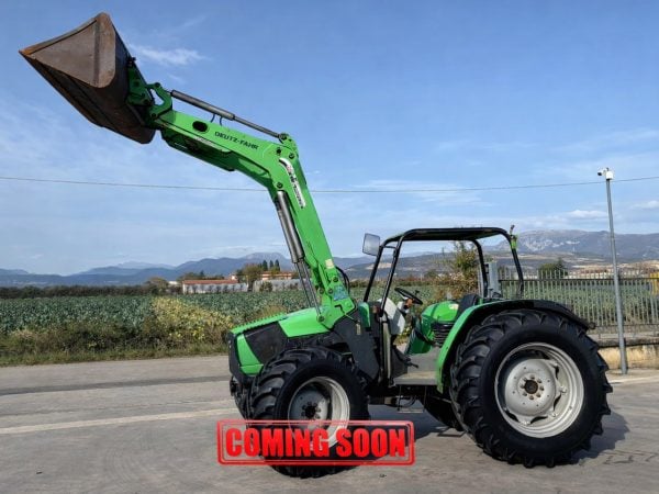 Τρακτέρ Deutz Agrofarm 420 με κουβά