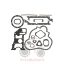 Φλάντζα κάτω σετ Massey Ferguson 3355-4215-4320-903.27
