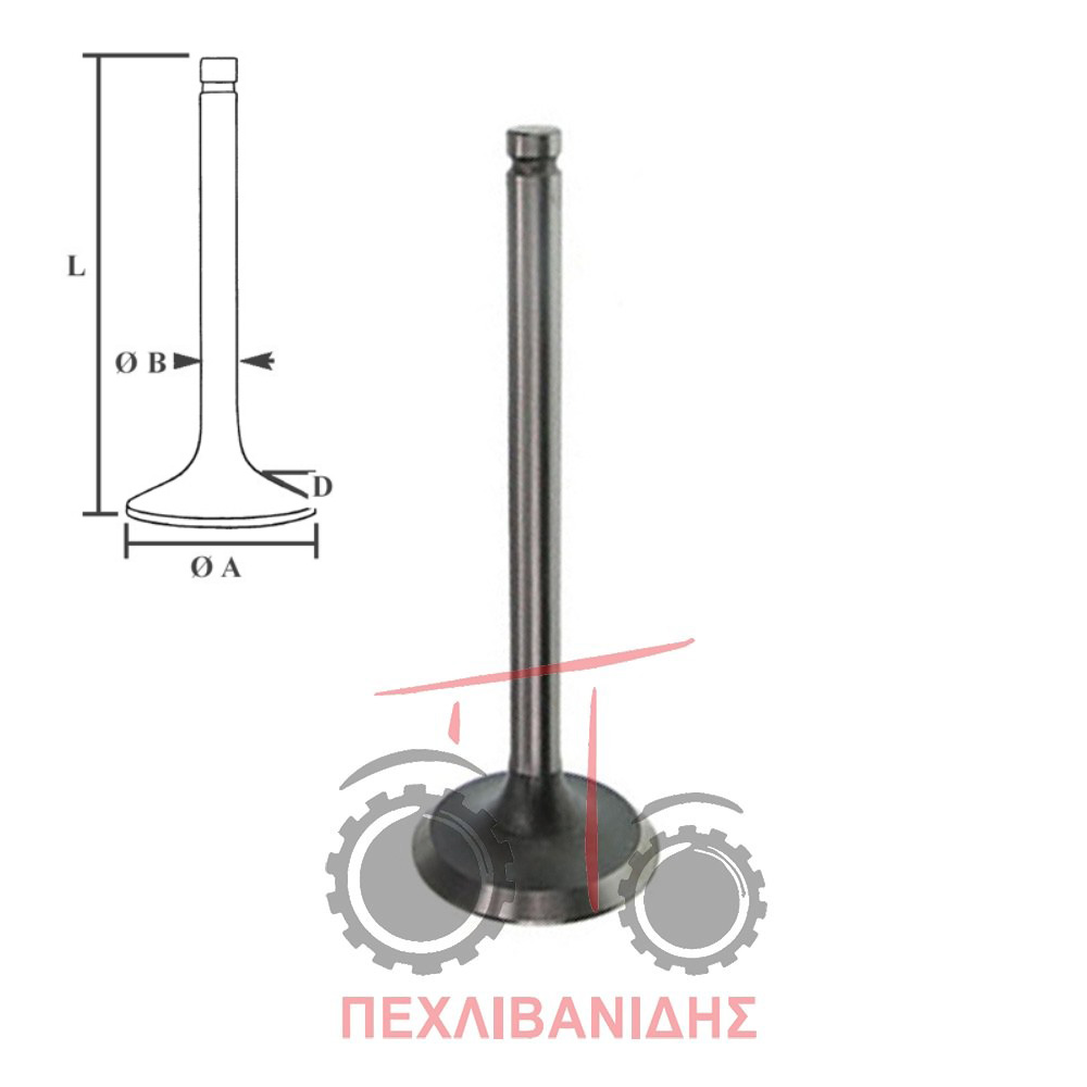 Βαλβίδα εισαγωγής ΙΜΤ - MF 35-65X