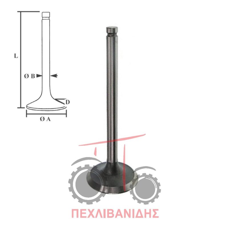 Βαλβίδα εισαγωγής ΙΜΤ - MF 35-65X