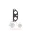 Φλάντζα σωλήνα ψυγείου λαδιού Massey Ferguson 6180-6280-8210-8220