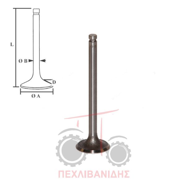 Βαλβίδα εξαγωγής ΙΜΤ - MF 35-65X