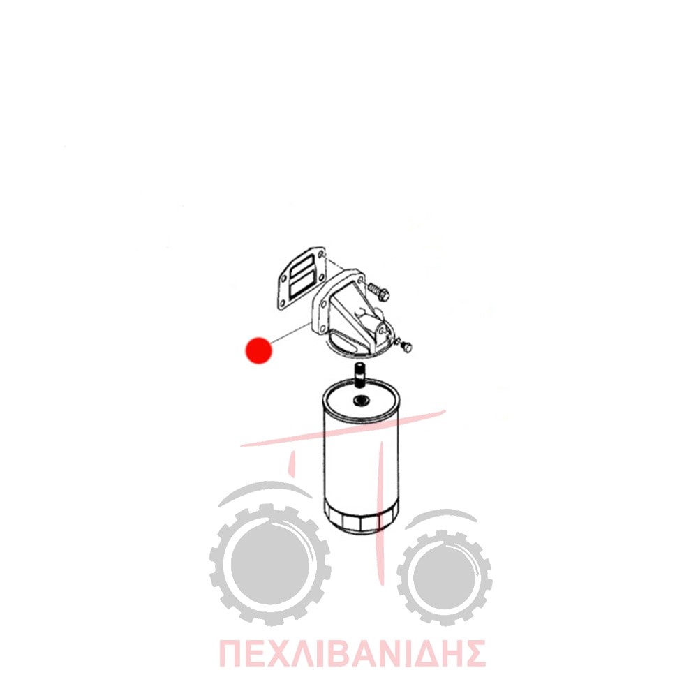 Βάση φίλτρου λαδιού Pekins 1103-1104