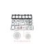 Φλάντζες άνω σετ Massey Ferguson 1006.60Τ-4260-4270-4360-4370