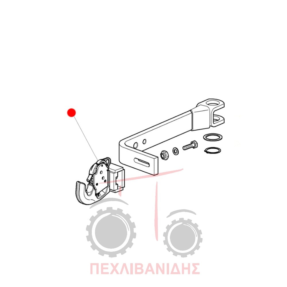 Χούφτα υδραυλικού Massey Ferguson 3300-3400