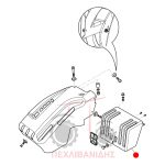 Καπάκι μπαταρίας Massey Ferguson 3600 Καπάκι μπαταρίας Massey Ferguson 3600