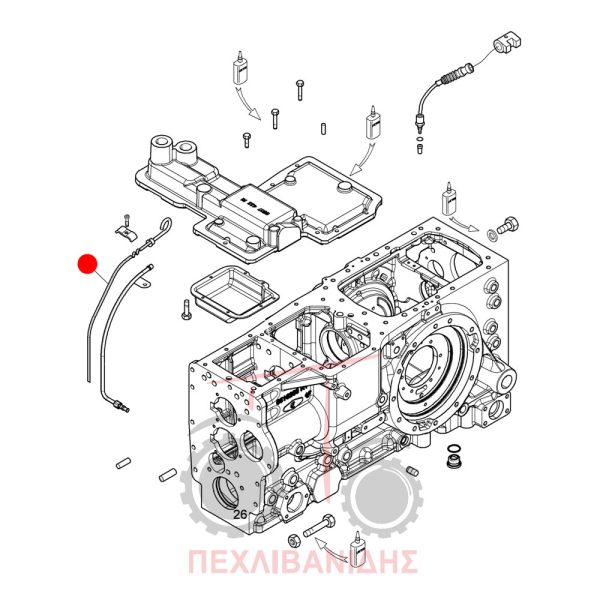 Δείκτης σασμάν Landini Powermondial 100-115