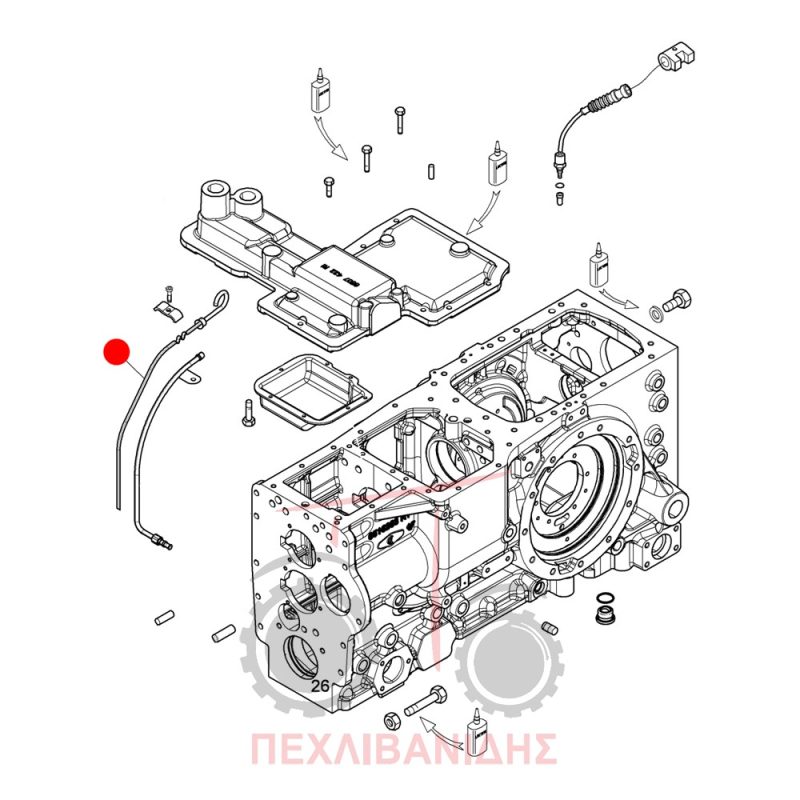 Δείκτης σασμάν Landini Powermondial 100-115