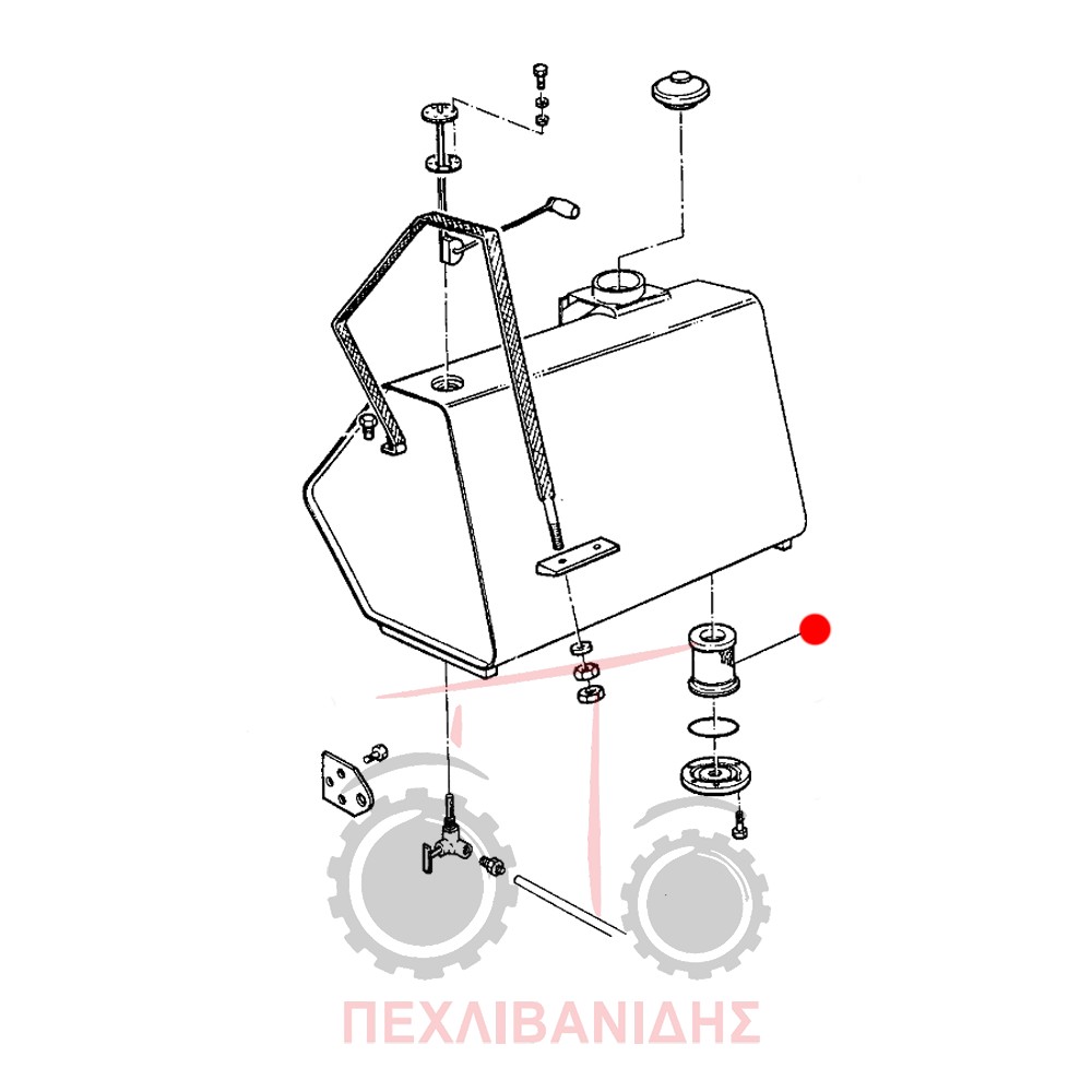 Φίλτρο ρεζερβουάρ Massey Ferguson 2600-2700