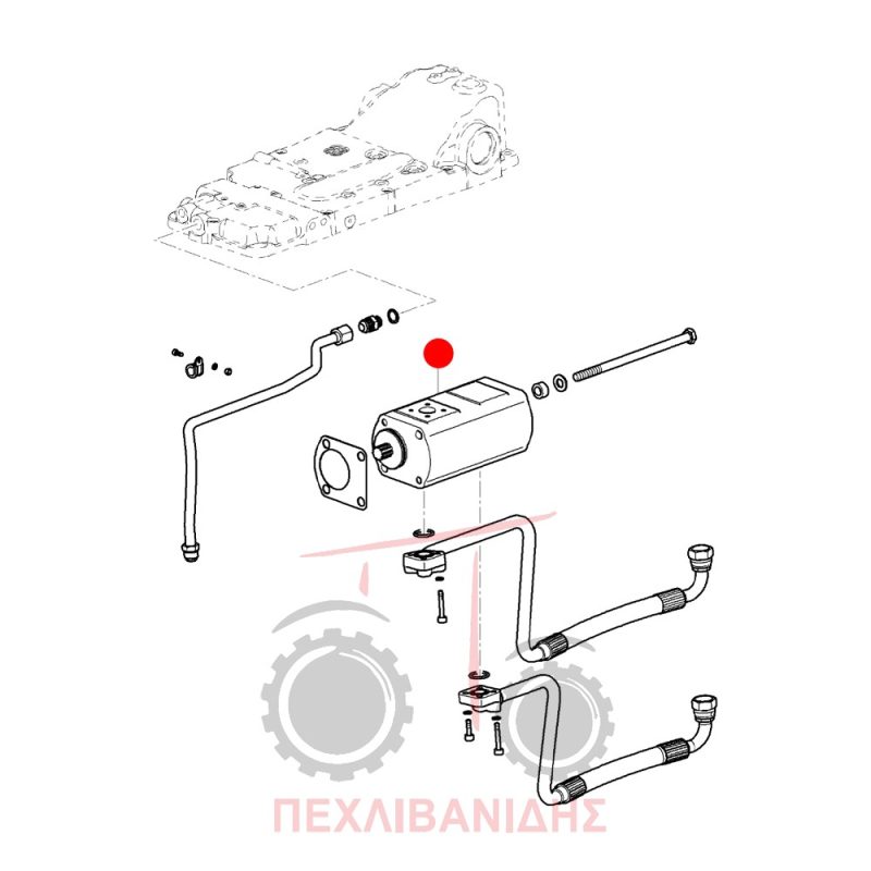 Αντλία υδραυλικού - τιμονιού Massey Ferguson 2415 Αντλία υδραυλικού - τιμονιού Massey Ferguson 2415