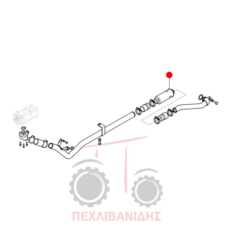 Φίλτρο υδραυλικού βαρελάκι Massey Ferguson 3700 Φίλτρο υδραυλικού βαρελάκι Massey Ferguson 3700