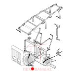 Κλειδαριά καπό Massey Ferguson 8200-8400 Κλειδαριά καπό Massey Ferguson 8200-8400