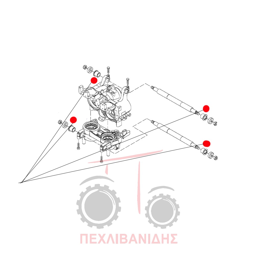 Συνεμπλόκ Vario Massey Ferguson 7400