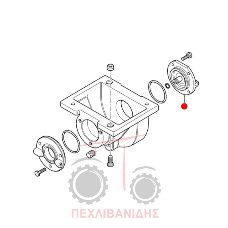 Πλακάκι εμπρός διαφορικού Massey Ferguson 3630-3640-3650 Πλακάκι εμπρός διαφορικού Massey Ferguson 3630-3640-3650