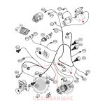 Καλωδίωση μηχανής Massey Ferguson 6465-6475-6480-7465-7475-7480 Καλωδίωση μηχανής Massey Ferguson 6465-6475-6480-7465-7475-7480