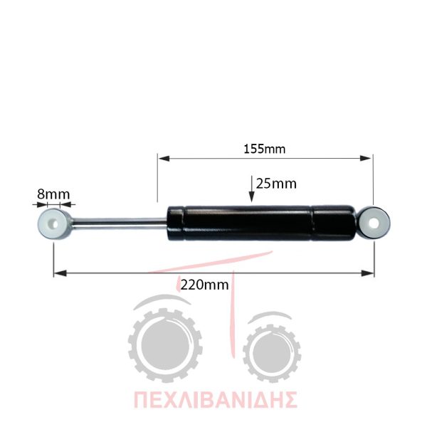 Μπουκάλα καθίσματος Massey Ferguson 6190