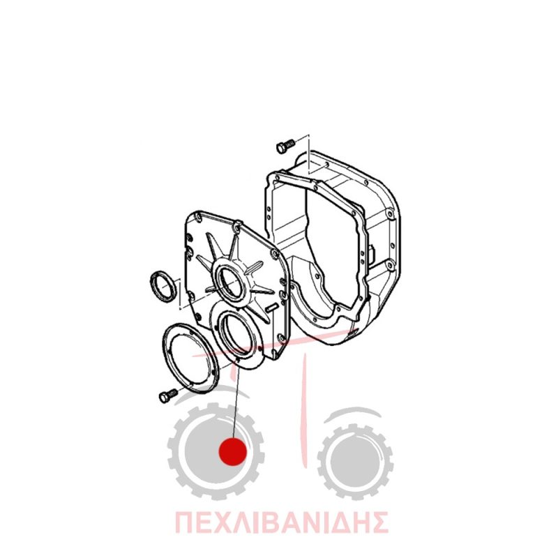 Καπάκι σασμάν Massey Ferguson 4370 Καπάκι σασμάν Massey Ferguson 4370