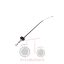 Ντίζα χειρόφρενου μπίλια-Θυλιά Massey Ferguson 6400-6600-6700-7600-7700