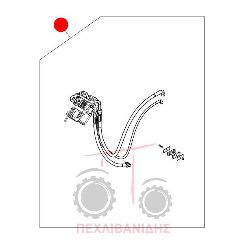 Auto guide kit Massey Ferguson 5400-6400-7400-8400-8600 Auto guide kit Massey Ferguson 5400-6400-7400-8400-8600