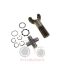 Μειαξόνιο εμπρός διαφορικού κοντό σετ Carraro Massey Ferguson 5465-6290-6480-7480