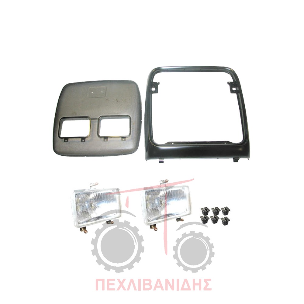 Κιτ μπροστά μάσκα - βάση - φανάρια Massey Ferguson 4200-4300-6200-8200