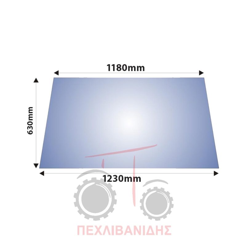 Πίσω τζάμι καμπίνας Massey Ferguson 2600-2720-2725