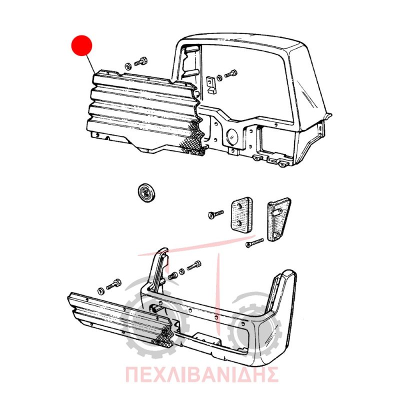 Μάσκα Landini 5860-Blizzard-Trekker