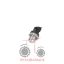 Βαλβίδα πετρελαίου μπεκιέρα Tier 3 Massey Ferguson 5700-6600-7600-8700