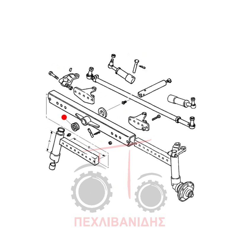 Ροδέλα παλάγκο Massey Ferguson 240-263-410-4220 Ροδέλα παλάγκο Massey Ferguson 240-263-410-4220