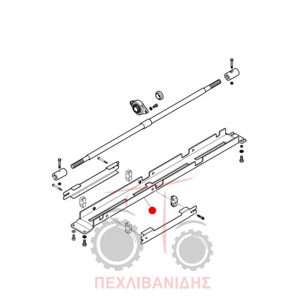 Προστατευτικό άξονα Massey Ferguson 5400-6400