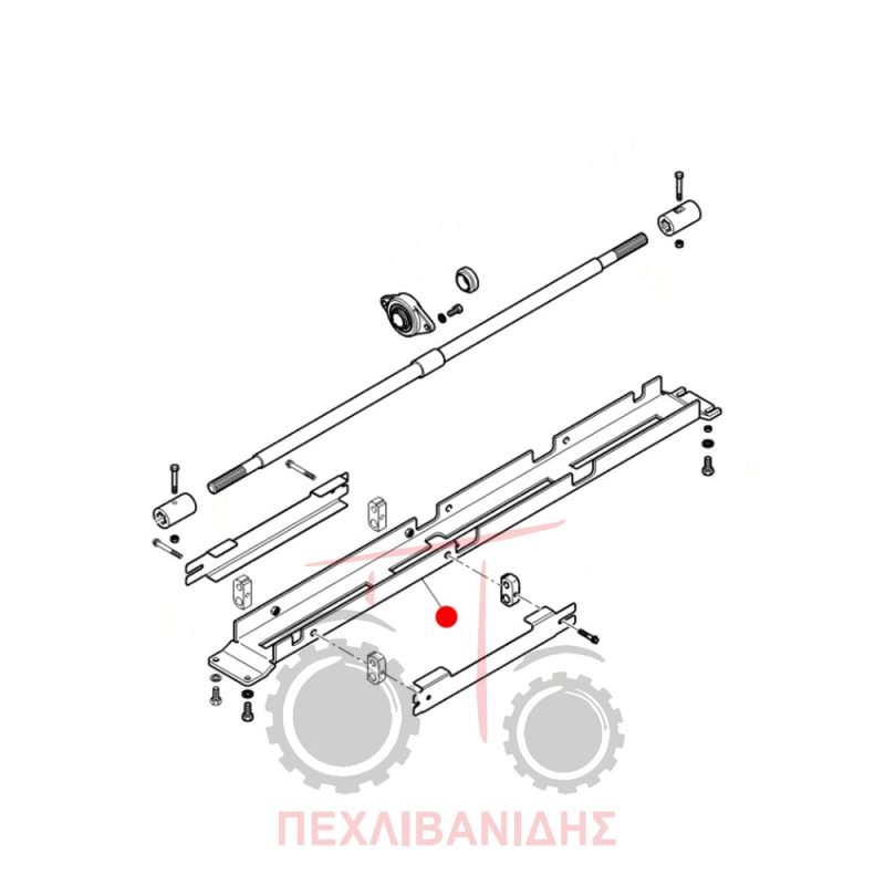 Προστατευτικό άξονα Massey Ferguson 5400-6400