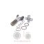 Μειαξόνιο εμπρός διαφορικού κοντό σετ Carraro Massey Ferguson 5465-6290-6480-7480