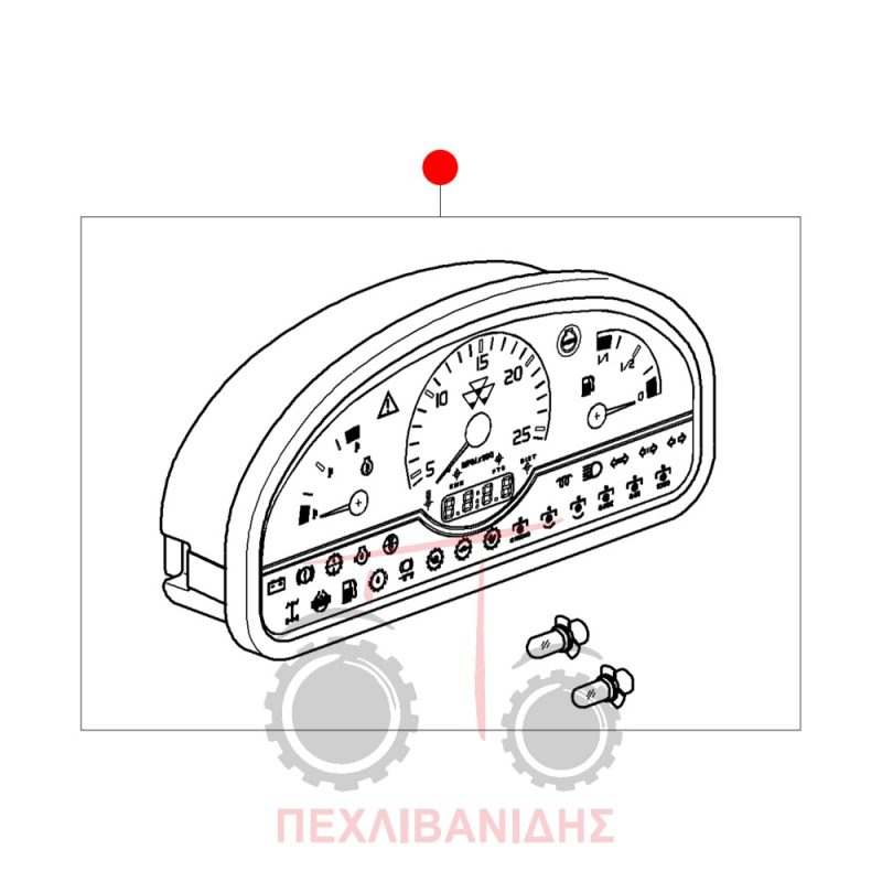 Ταμπλό κομπλέ Massey Ferguson 3400 Ταμπλό κομπλέ Massey Ferguson 3400