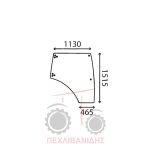 Τζάμι πόρτας δεξί Massey Ferguson 8727-8730-8732-8735-8740 Τζάμι πόρτας δεξί Massey Ferguson 8727-8730-8732-8735-8740