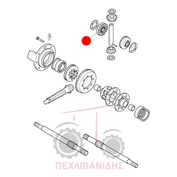 Πίσω πλανήτης Landini Advantage-Rex-Vision