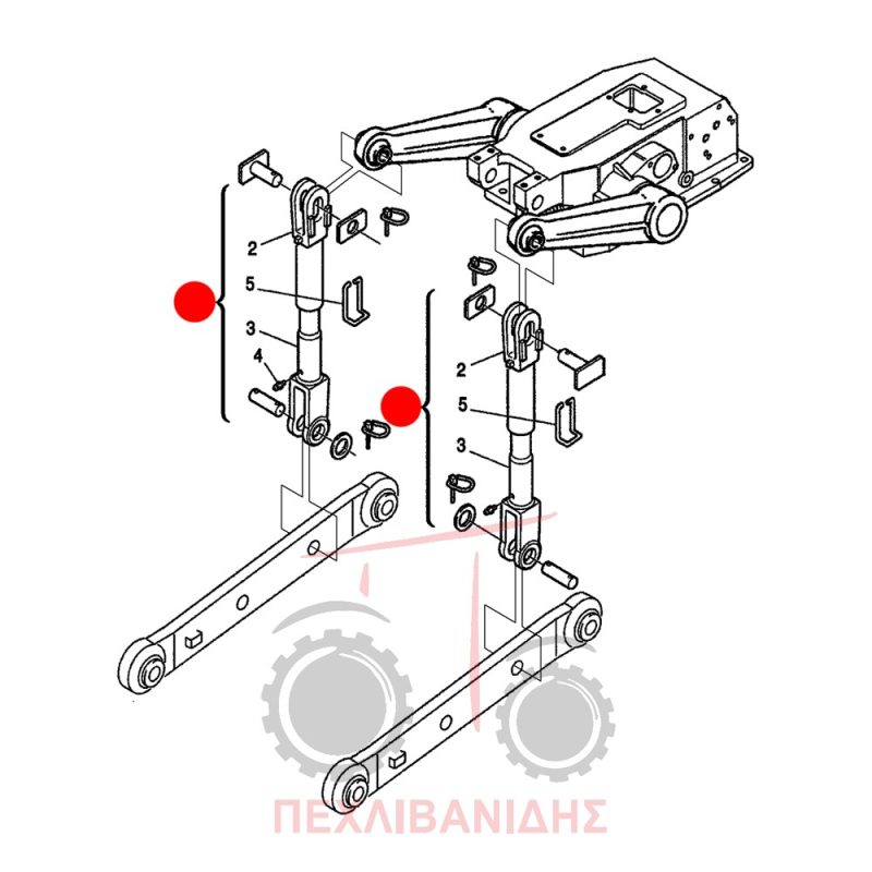 Λατέρνα Landini Trekker 75-105