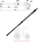 Άξονας PTO Ford 5000-5600 Άξονας PTO Ford 5000-5600