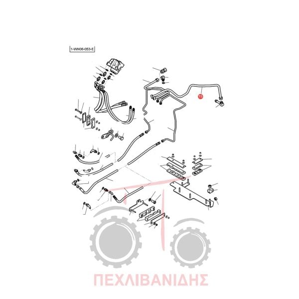Μαρκούτσι δραυλικό ραντάρ όλα Massey Ferguson
