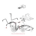 Σωλήνας φρένων πίσω δεξί Massey Ferguson 3300-3400 Σωλήνας φρένων πίσω δεξί Massey Ferguson 3300-3400