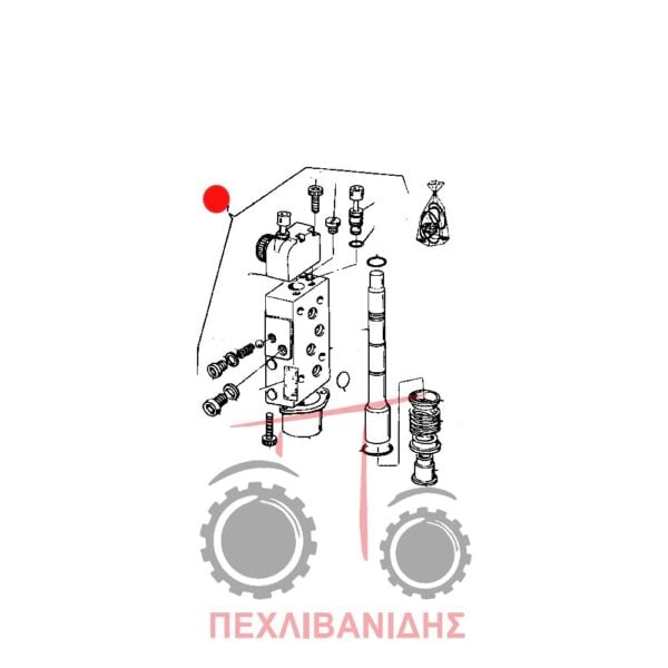 Κιτ χειριστηρίου υδραυλικού Landini 8880